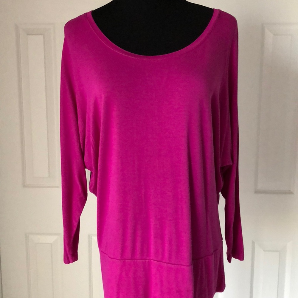 Ann Taylor Fuschia Color Blouse